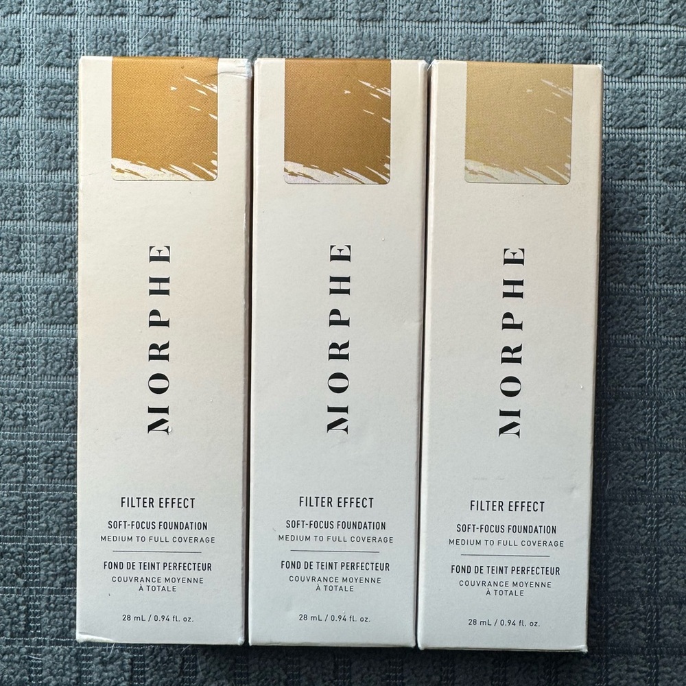 Morphe Filter Effect Foundation Trio